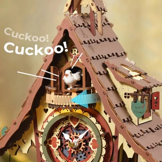 ROKR 3D Wooden Puzzle - LC901C Cuckoo Clock นาฬิกาคุกคู