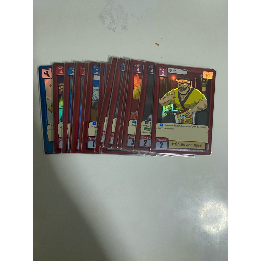 การ์ดbattle of talingchan c odanya การ์ดระดับsr การ์ดของแท้