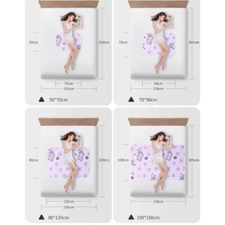 ผ้ารองฉี่เด็ก อัพเกรดใหม่ หนา5ชั้น ผ้ารองเปลี่ยนผ้าอ้อม กันน้ำ ระบายอากาศ นุ่ม 50*70cm/70*90cm