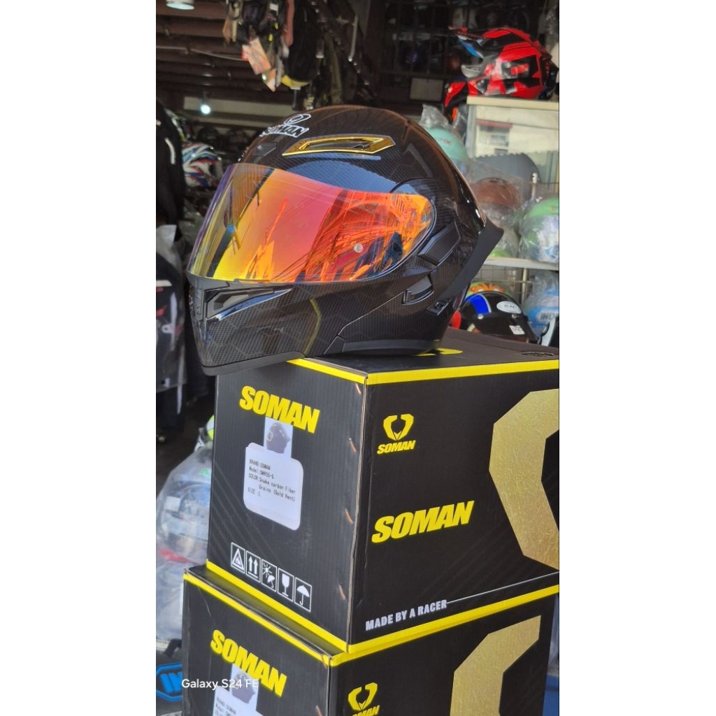 หมวกกันน็อค SOMAN SM955-S