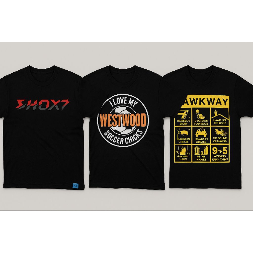 เสื้อยืดดำงานUSAเกรดAเซตล่ะ3ตัว