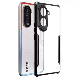 Xiaomi Poco M7 Plus 5G/POCO M7ตรงรุ่น(ส่งในไทย)เคสกันกระแทกขอบสีหลังใสXiaomi POCO M7 Plus 5G/POCO M7 4G