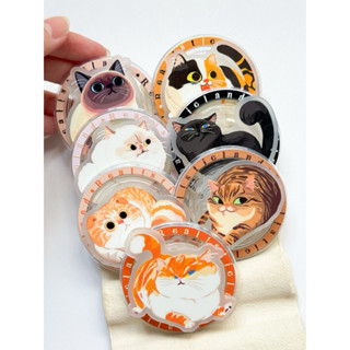 ที่ยึดมือถือ กริ๊บตอกแมคเซฟน้องแมวอ้วน ~Realisticland