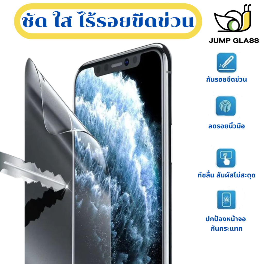 ฟิล์มไฮโดรเจล แบบใสและด้าน ใช้กับ Xiaomi Poco M4 Pro 5G, M3 Pro, M3, X3 GT, Poco X3 Pro, Poco X3 NFC, F3, F2 Pro, F1 - รูปที่ 2