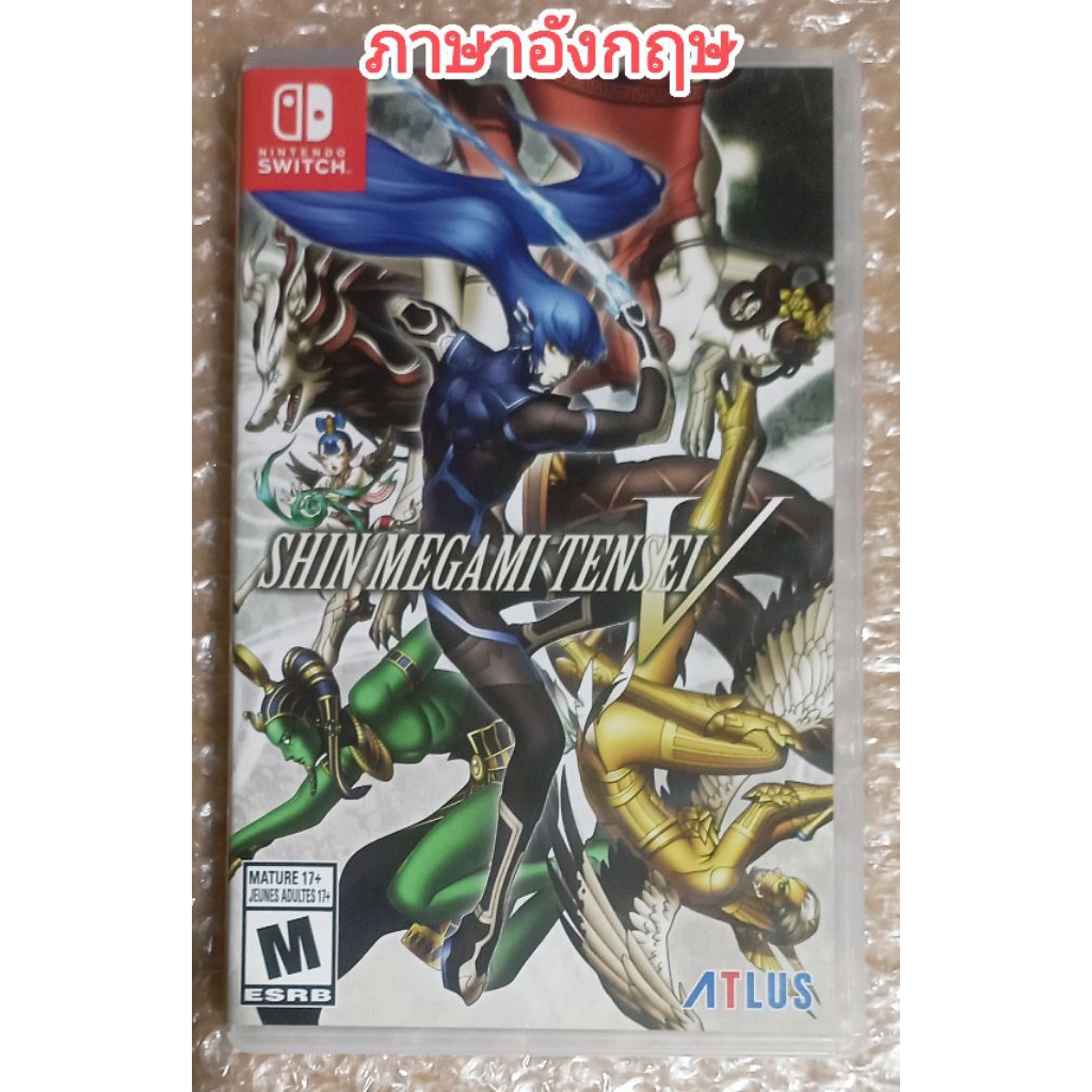 SHIN MEGAMI TENSEI V ภาษาอังกฤษ EN NINTENDO SWITCH JRPG SHINMEGAMI TENSEIV MEGAMITENSEI TENSEI5 5 EN