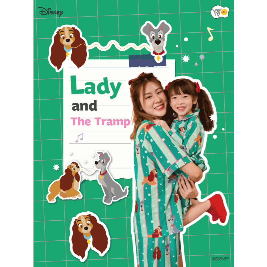 (Pre-order 12Days) Sunnysideup - ชุดนอน Lady GREEN collection