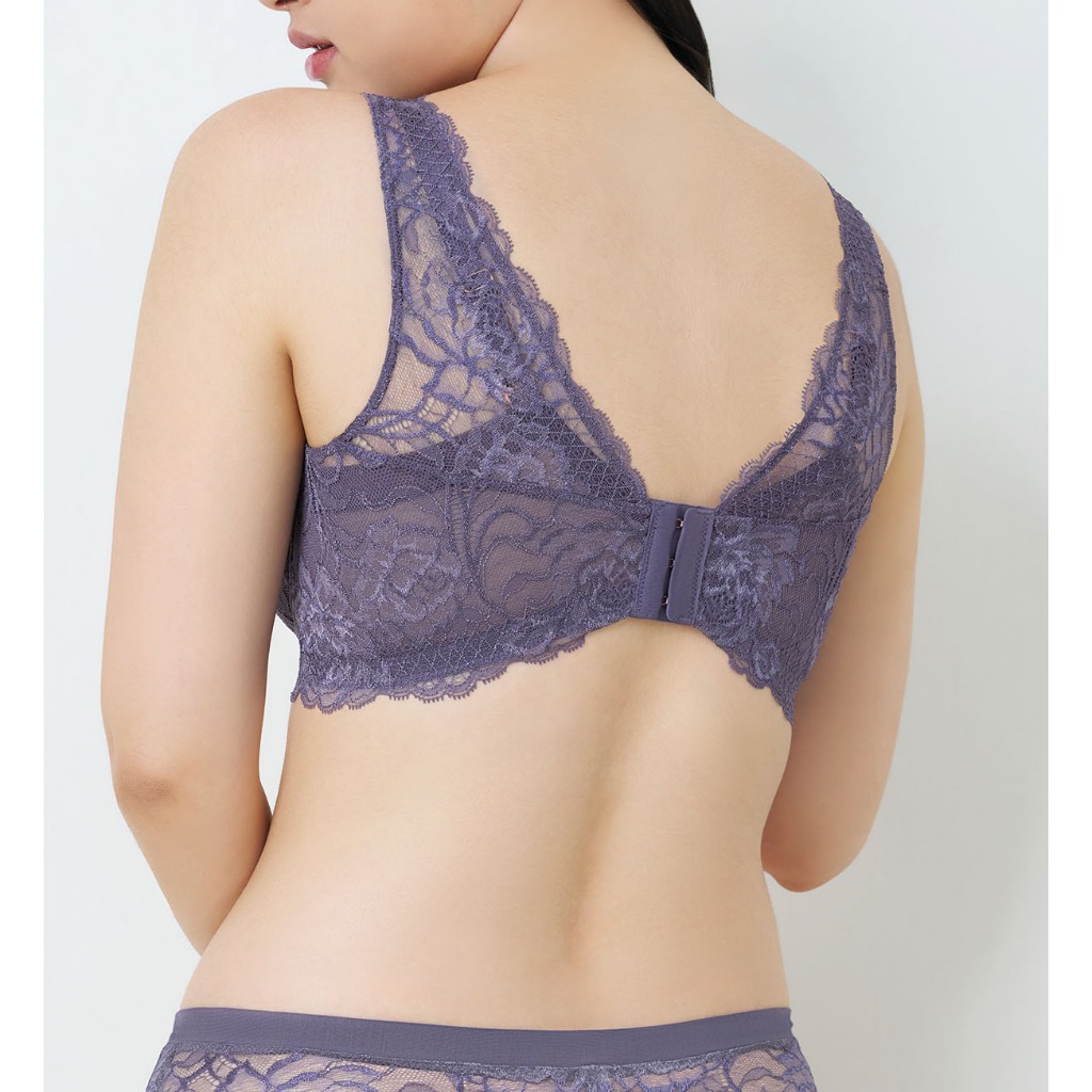 Triumph เสื้อชั้นในแบบมีโครงเก็บทรง รุ่น Florale Wild Peony WP รหัส 10212460 สีน้ำเงิน 00JA — صورة 3