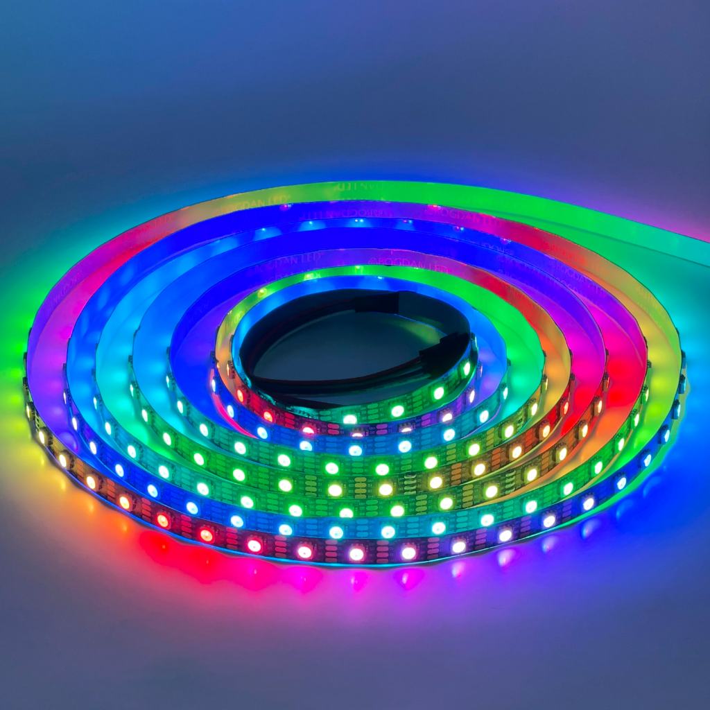 LED STRIP K-B5050-WS2815-12V-IP20 ไฟเส้นแอลอีดีไฟวิ่ง PCBสีดำ