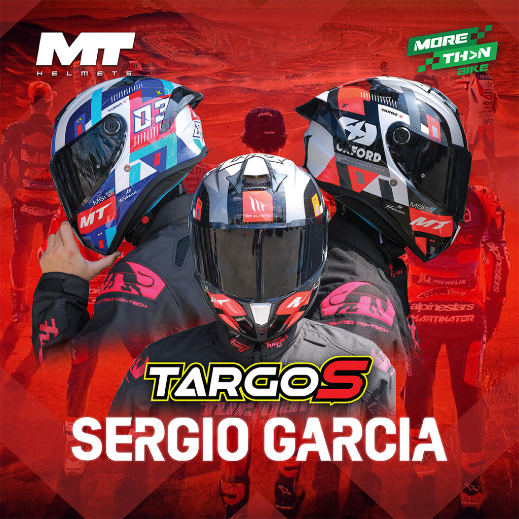 หมวกกันน็อค MT รุ่น Targo S รุ่นใหม่ล่าสุด 2025 แถมฟรี!! สปอยเลอร์ Racing
