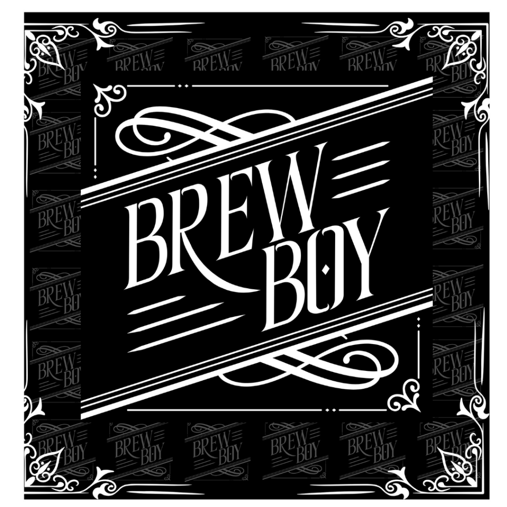 Silk Square Brewboy ผ้าพันคอ 55x52 (สินค้าพร้อมจัดส่ง)
