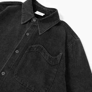 Classy Club - เสื้อเชิ้ต ยีนส์ รุ่น Tail Wag Denim Shirt - Classy Friends Furreal Col.