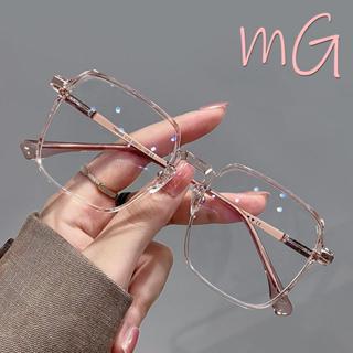 [ส่งจากกทม]My Girl แฟชั่นเกาหลี แว่นกรองแสง กรอบแว่นสีน้ำตาล…