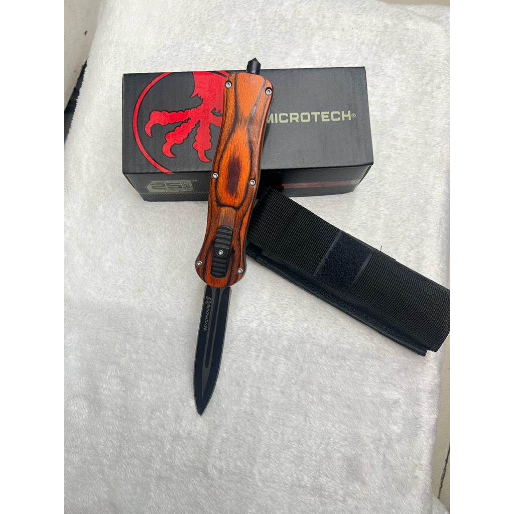 มีดเดินป่า BENCHMADE KNIVES TOOLS MODEL A15 พร้องซองและใบเซอร์