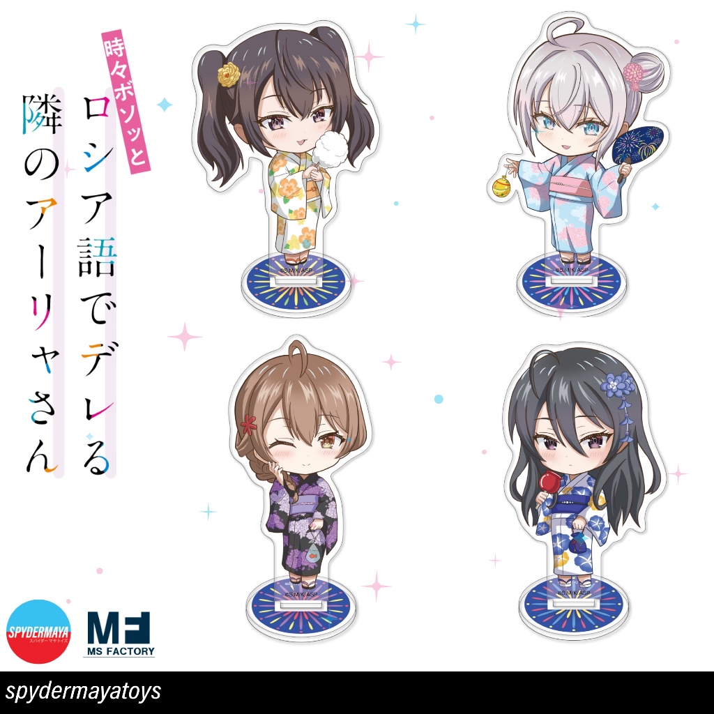 [พร้อมส่ง] Acrylic Stand Alya Yuki Masha Ayano Yukata Ver. - ROSHIDERE