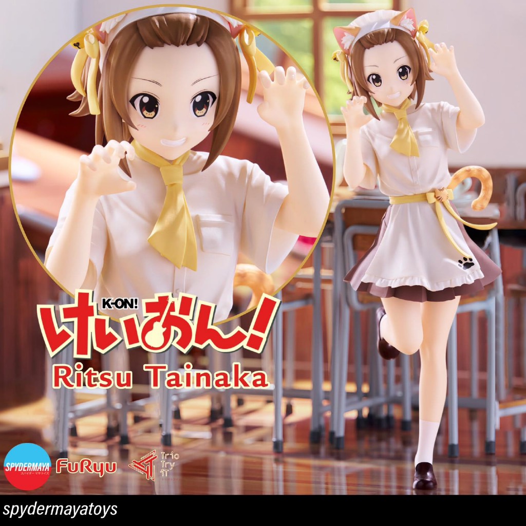 [Pre-Order] ฟิกเกอร์ Ritsu Tainaka Trio-Try-iT - K-ON! - FuRyu