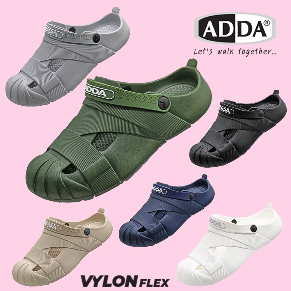 ADDA รุ่น 5CH01-M1 รองเท้า EVA Foam ผู้ชาย หัวปิด หัวโต เบา ไม่อับชื้น ใส่สบาย ไซส์ 7-10