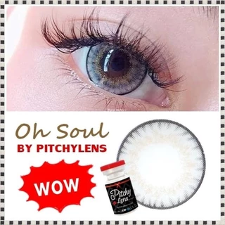 แฟชั่น Oh soul Pitchy witches Roze Kissy Lovely maya คอนแทคเลนส์ รายเดือน "สินค้าถ่ายจากเลนส์จริง"