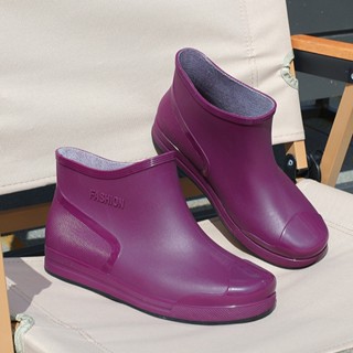 Bbigsize รองเท้ายางกันน้ำกันลื่นผู้หญิงแฟชั่น พื้นนุ่มทนทาน …