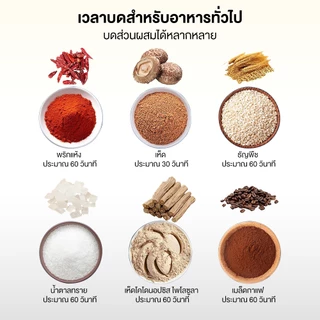 Yotex เครื่องบดผง เครื่องบด ไฟฟ้า บดอย่างรวดเร็ว 304 ใบมีดสแตนเลส พริกแห้ง เมล็ดกาแฟ แข็งแรง เครื่องปั่น ใช้งานง่าย