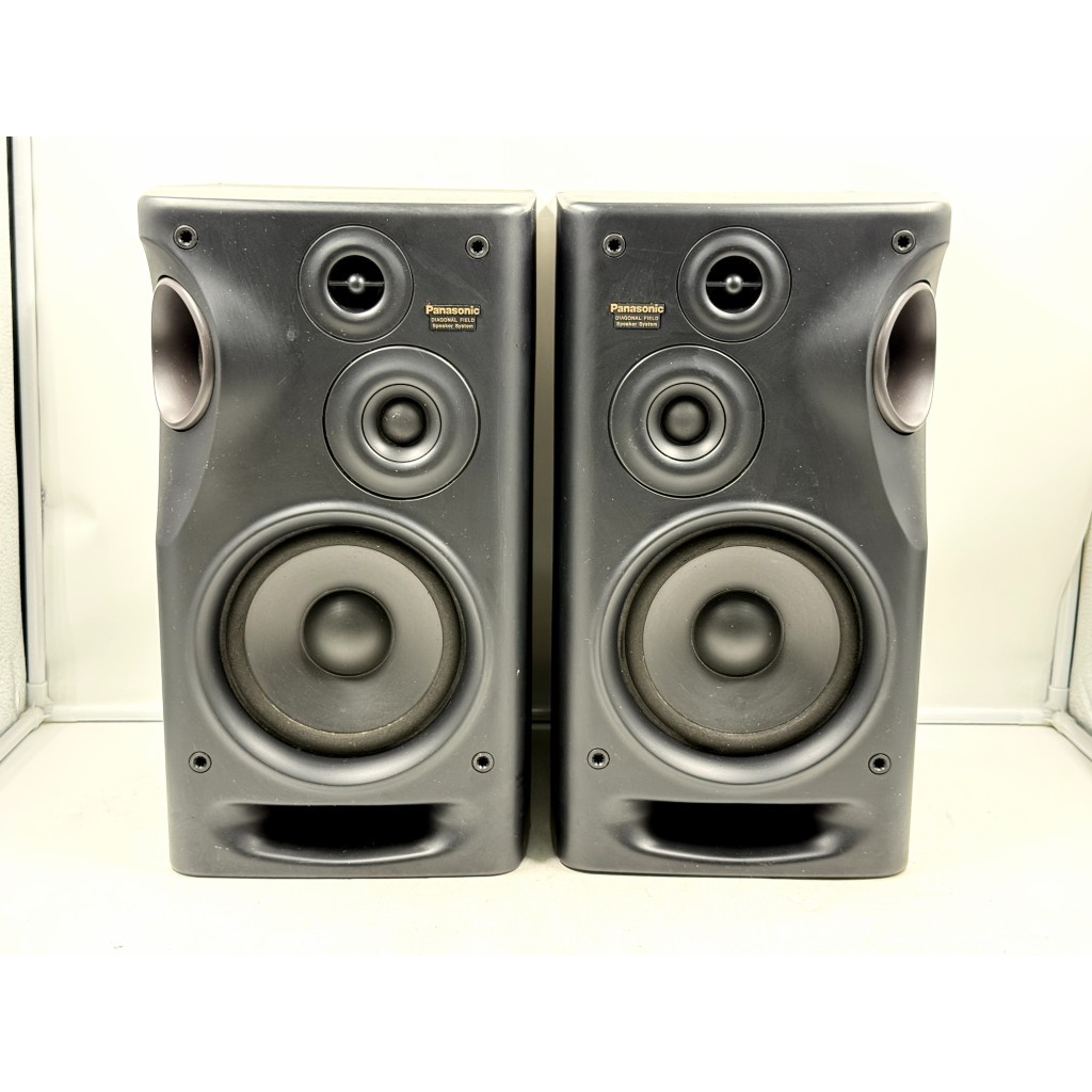 BH2 ลำโพงญี่ปุ่นมือสอง 1 คู่ (493) PANASONIC SB-CH950-K 120W 6 โอห์ม Woofer 5.5 นิ้ว Size ตู้ 23x27x