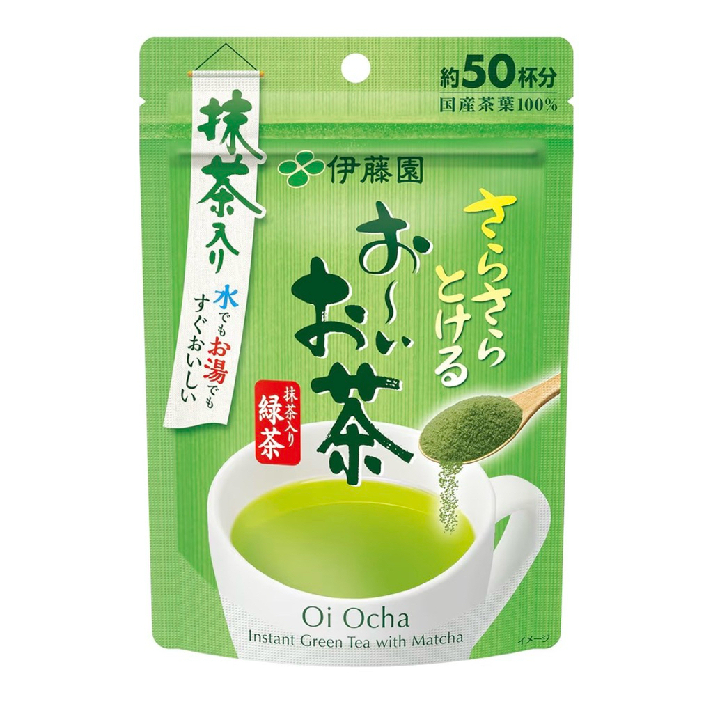 ชาเขียวมัทฉะแท้จากญี่ปุ่น! “Oi Ocha” แบบผงละลายน้ำทันที!