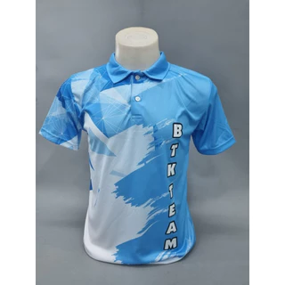 เสื้อคอปก รุ่น05 ผ้าเรียบ ปกผ้าในตัว ใส่ได้ทั้งชายและหญิง