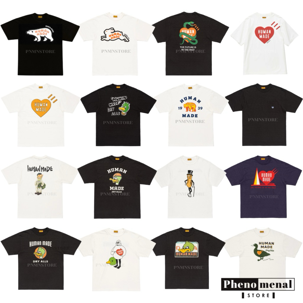 [เก็บโค้ด ลด 20%] เสื้อยืด HUMAN MADE ของแท้ พร้อมส่ง