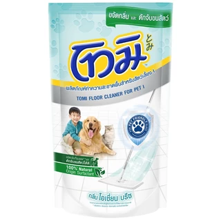 [จัดส่งจากคลัง] TOMI โทมิผลิตภัณฑ์ทำความสะอาดพื้นสำหรับสัตว์เลี้ยงถุงเขียว 550มล. [8851989041940]