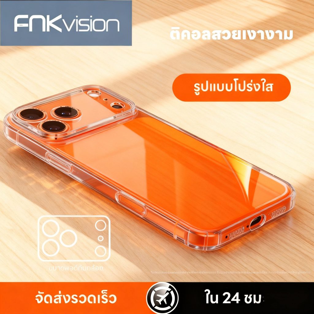 FNKvision For iPhone 17 Pro Max/17 Pro/Air/16e/15 Pro/15 Pro Max/ 14 Pro/14 Pro 
