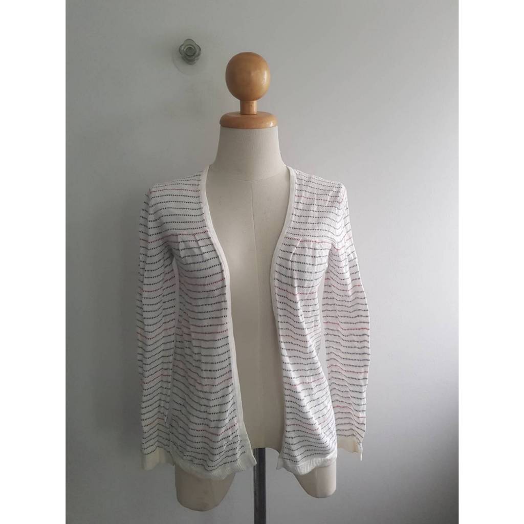 เสื้อคลุมผ้าคอตตอนทรงเปิด Gap XXS 32/24