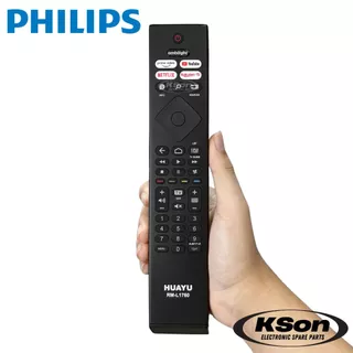 รีโมททีวี ฟิลิปส์ ใช้กับสมารท์ทีวี ฟิลิปส์ไ้ด้ทุกรุ่น Universal PHILIPS Smart TV Remote Control รุ่น RM-L1760