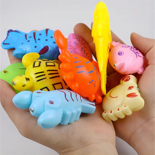 【พร้อมส่ง】ของเล่นตกปลาแม่เหล็ก เกมตกปลา 40ชิ้น แถมสูบลม+บ่อน้ำ เสริมพัฒนาการ ของขวัญเด็ก