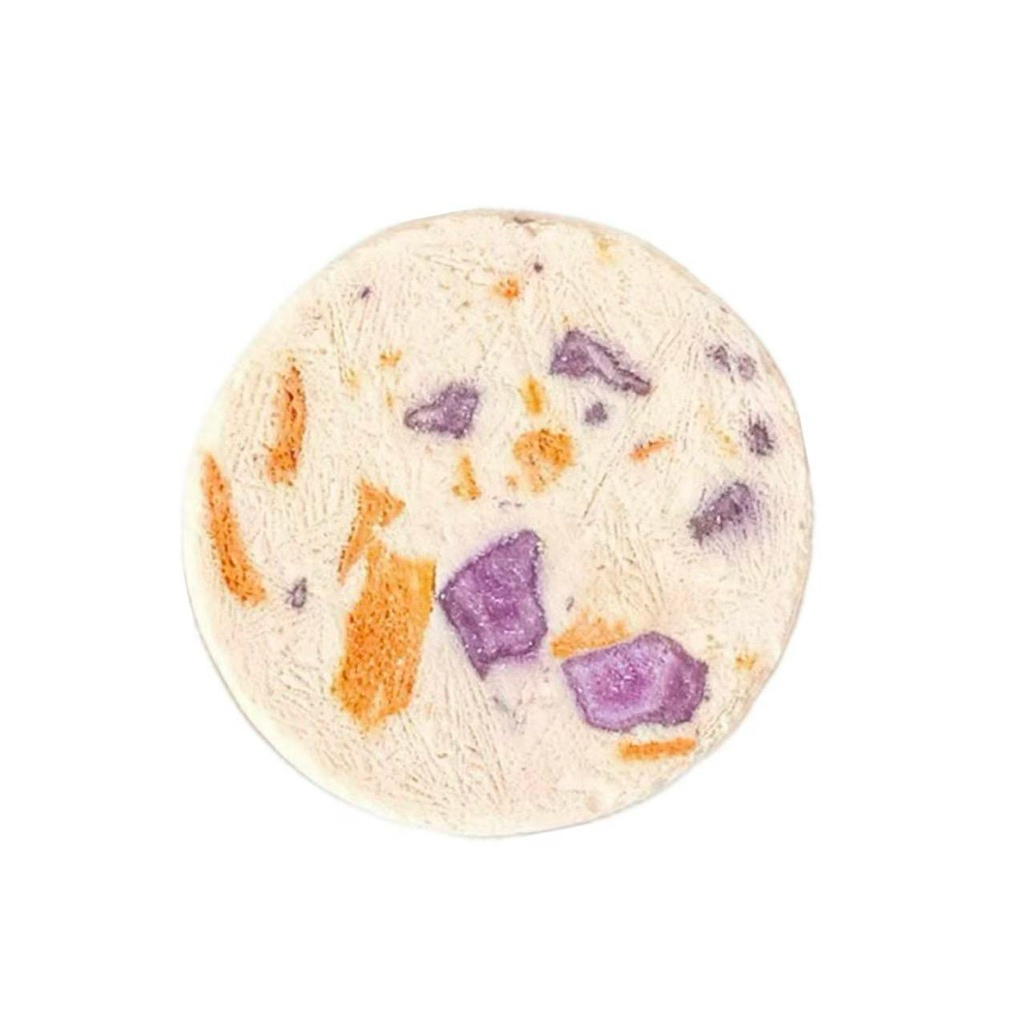 เค้กนมแพะผสมผัก มันม่วง แครอท ขนมหมา ขนมแมว 7.2 กรัม สินค้าไม่ใส่แป้ง ไม่มีสารปรุงแต่ง