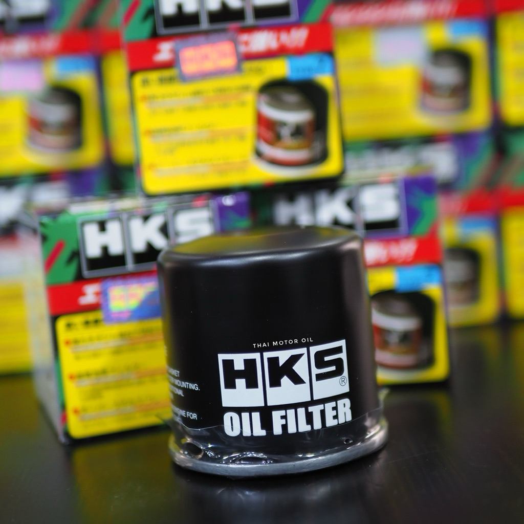 *ใหม่ล่าสุดปี 2025 ผลิตในญี่ปุ่น ของแท้แน่นอน HKS Oil Filter กรองน้ำมันเครื่อง แม่เหล็ก กรองน้ำมันเครื่องซิ่ง