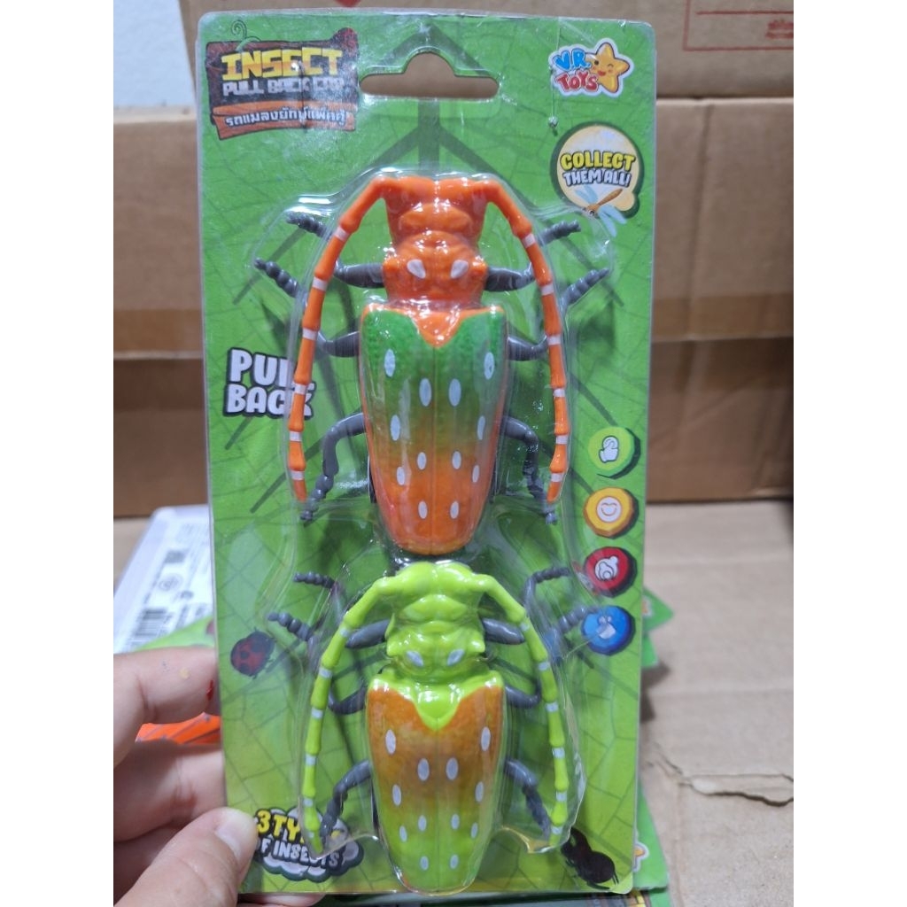 ชุดงานแมลงแผงหนาอย่างดี มิลาน งานสวยมาก ได้2ตัวไผเลย มีหลายแบบให้สะสม งานแท้VR TOY - รูปที่ 3