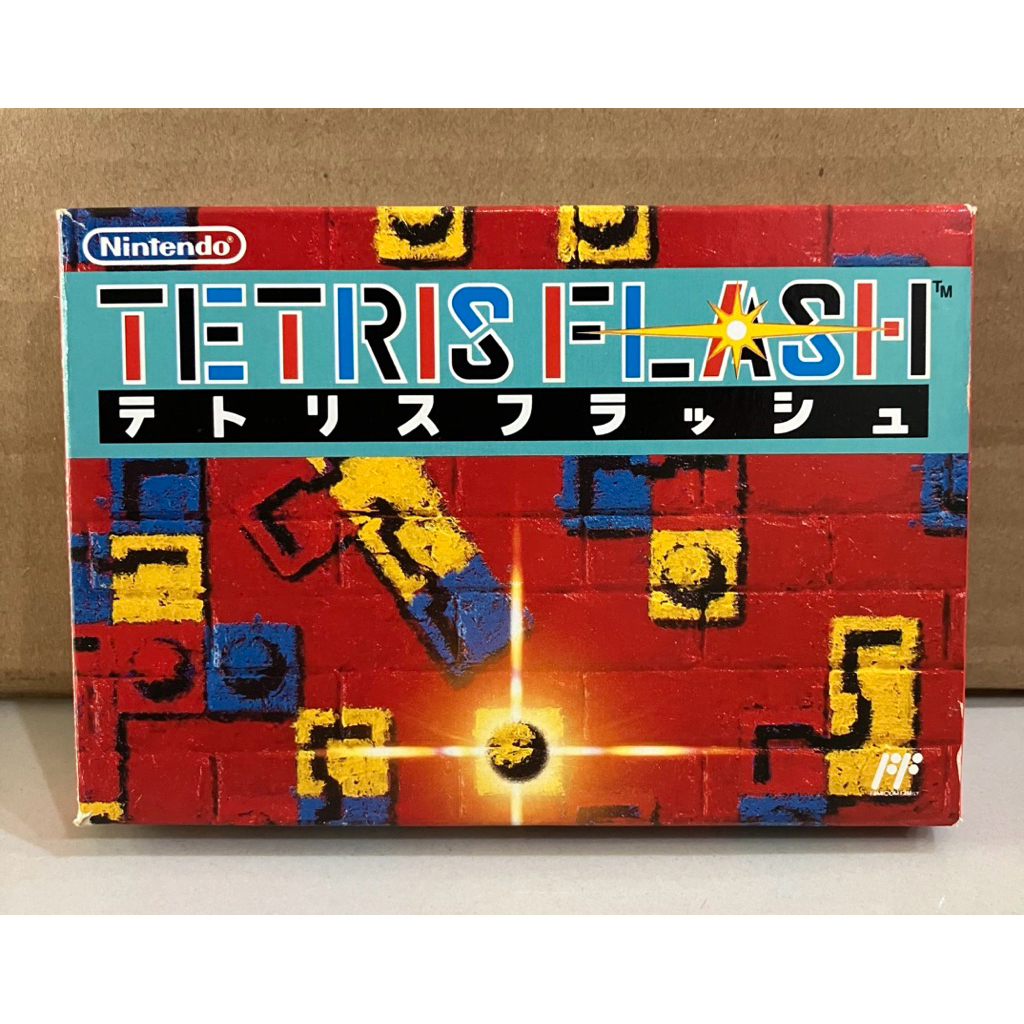 ตลับแท้ FC  Tetris Flash // Tetris 2 งานกล่องสภาพดี (Japan)