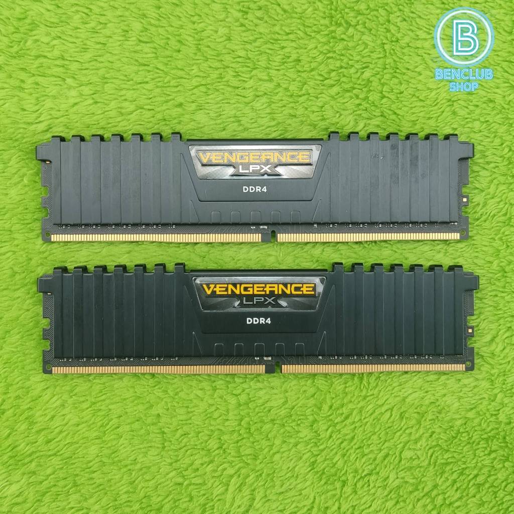 RAM (แรม) CORSAIR VENGEANCE LPX DDR4 16GB (2X8) 3200MHz สินค้ามือสอง