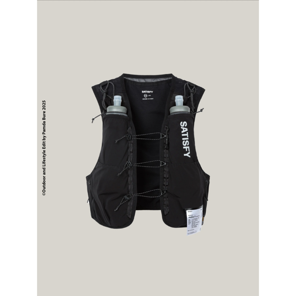 🚩พร้อมส่ง เป้วิ่ง SATISFY Justice Cordura Hydration Vest 5L Black
