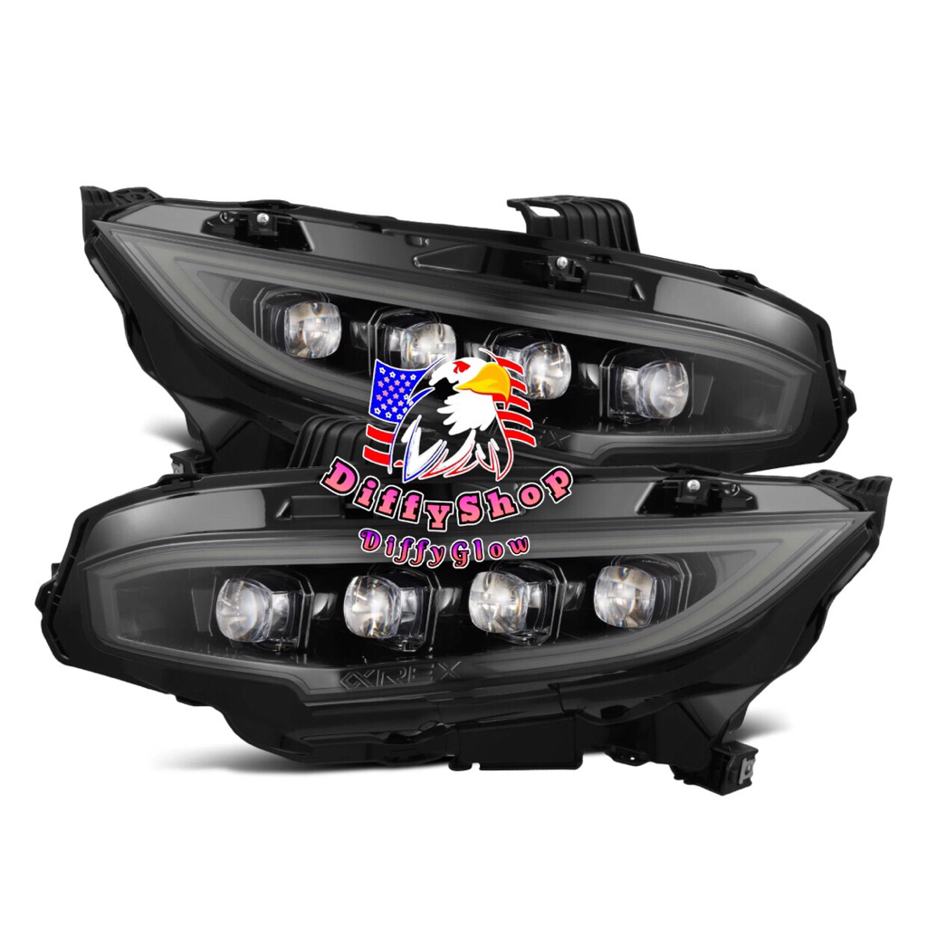 ไฟหน้า Honda Civic FC/FK Alpharex Nova LED Projector (ของแท้)