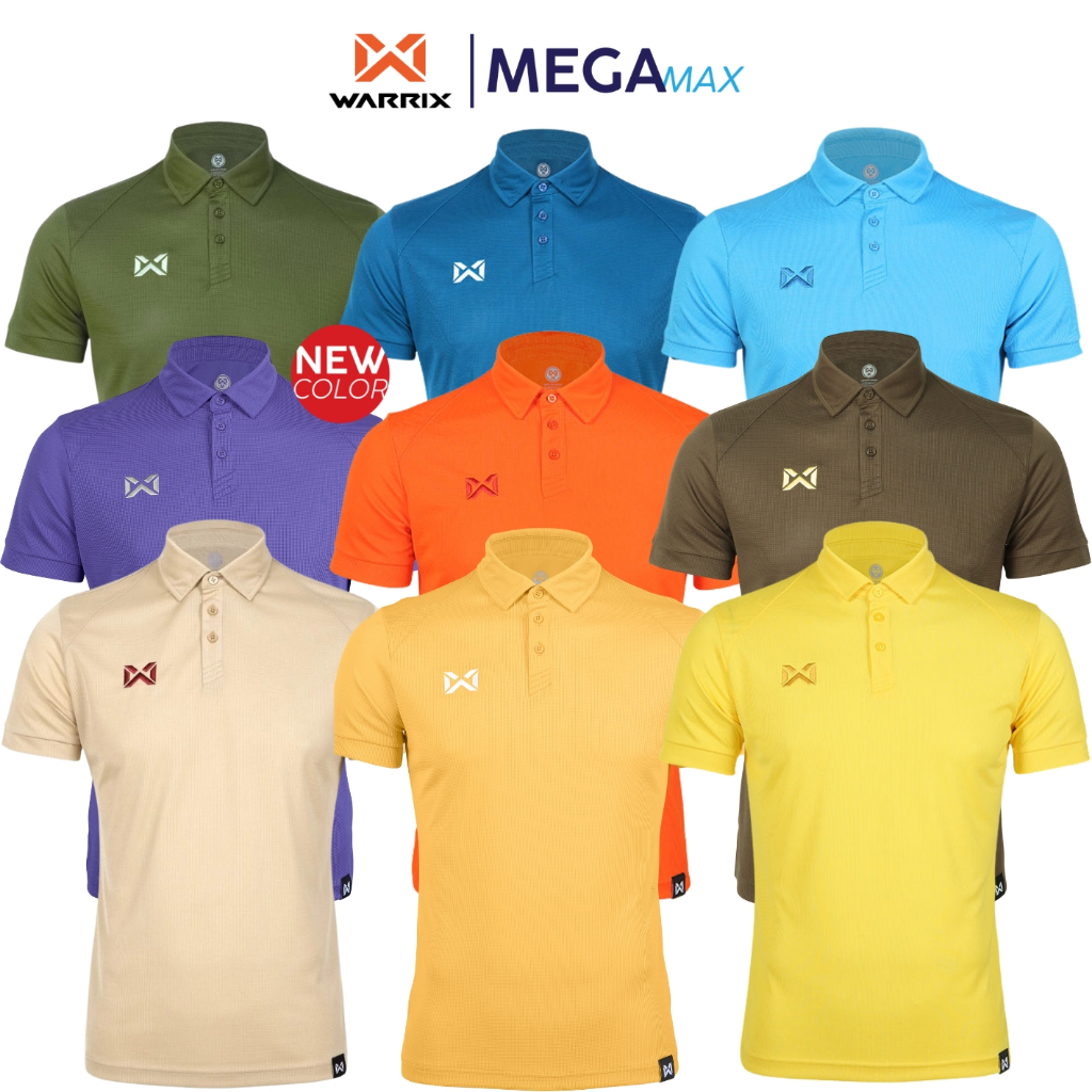 เสื้อโปโล WARRIX 222PLACL34 วอริกซ์ รุ่น VAFFLE โพส2