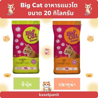 Big Cat บิ๊กแคท อาหารแมวโต 20 kg.