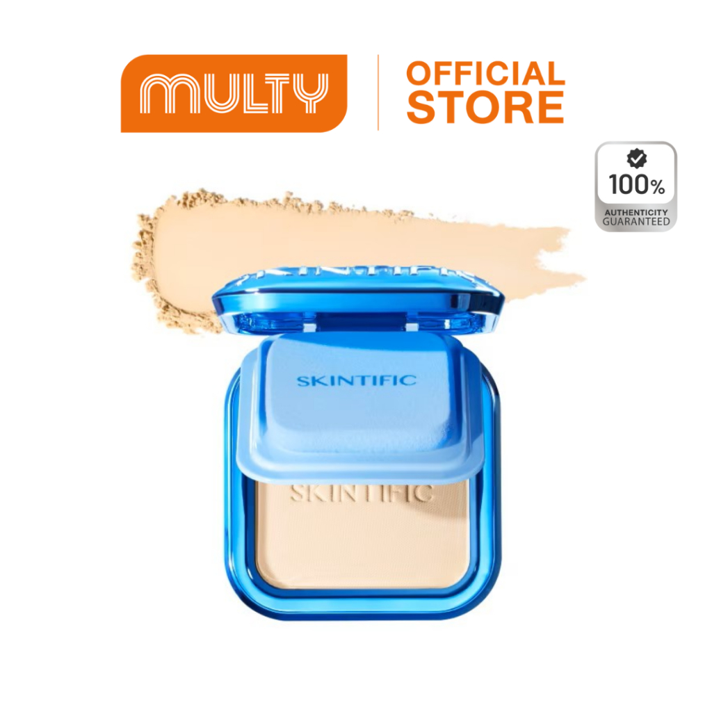 Skintific Ultra Cover Powder Foundation 9 g.แต่งครั้งเดียวครบ 5 ผลลัพธ์ ผิวโกลว์สวย ดูสุขภาพดี ในหนึ