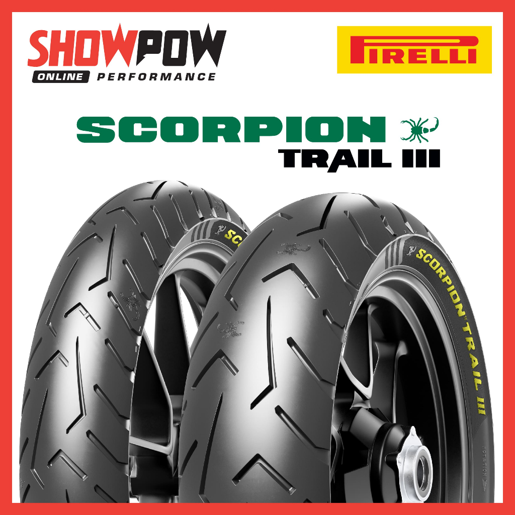 (พร้อมส่ง!) ยาง Pirelli SCORPION TRAIL 3 ( ขายเป็นคู่ ) ยางมอเตอร์ไซค์ พีลาลี่ พีเรลลี่ พีราลี่