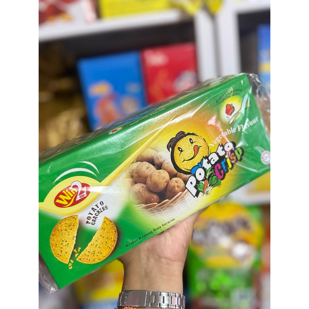 ปังมันยิ้ม Potato crisp รสผัก