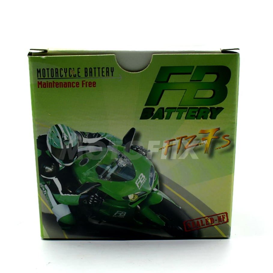 FB แบตเตอรี่แห้ง FTZ7S สำหรับ PCX,CBR 150,CBR 150,Giorno,Vespa All model, CLICK , AEROX ,NMAX