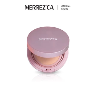 Merrezca Aura Glow Skin Cushion SPF50+ PA++++ คุชชั่นสปอร์ตไลท์ ผิวโกลว์แต่ไม่มัน