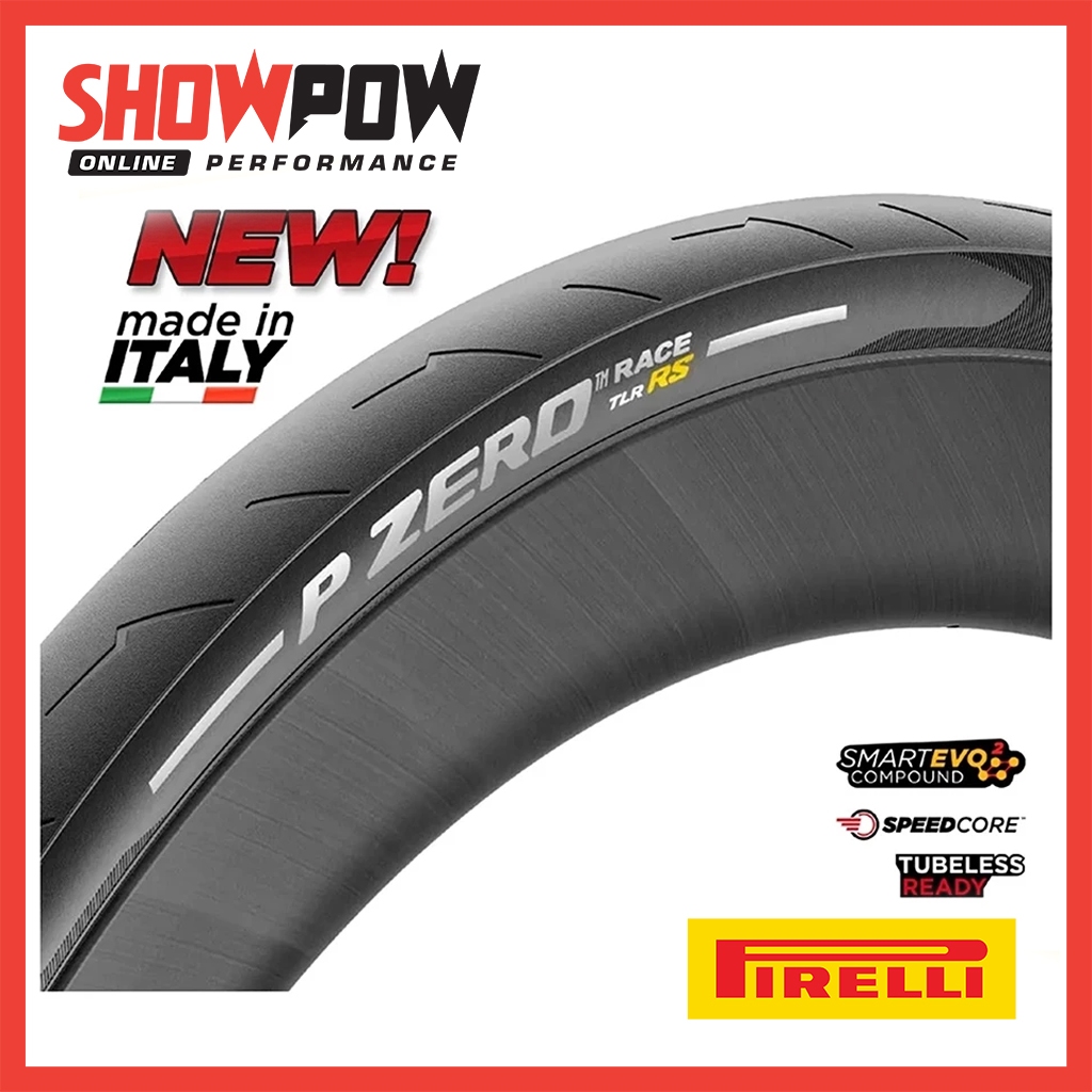 (พร้อมส่ง!) (TLR) Pirelli P ZERO Race TLR RS ยางนอก ยางจักรยาน ยางเสือหมอบ ยางงัด ยางขอบพับ 700C 26C