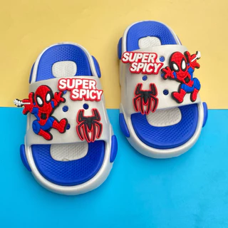รองเท้าแตะเด็กผู้ชาย_รองเท้าแตะสวมใส่ง่ายน้ำหนักเบาพร้อมส่ง