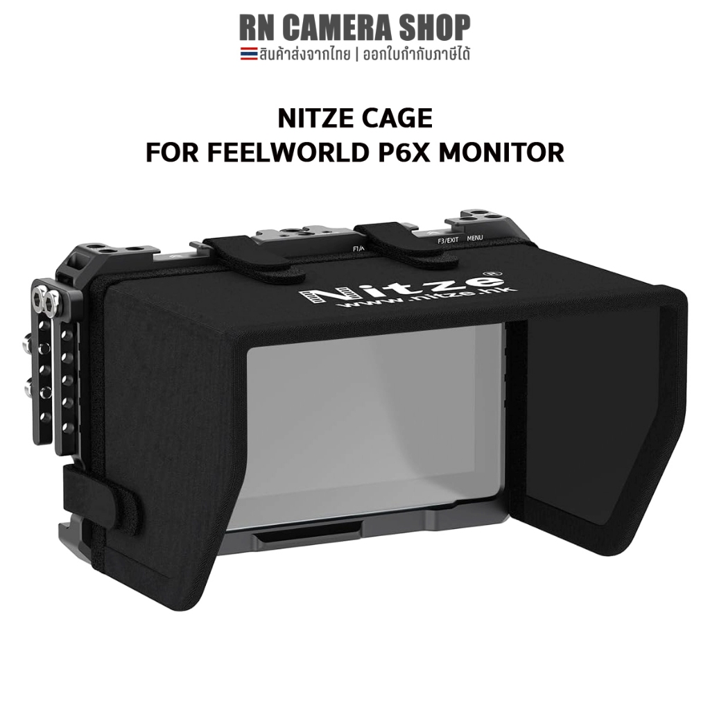 NITZE monitor cage for Feelworld P6X