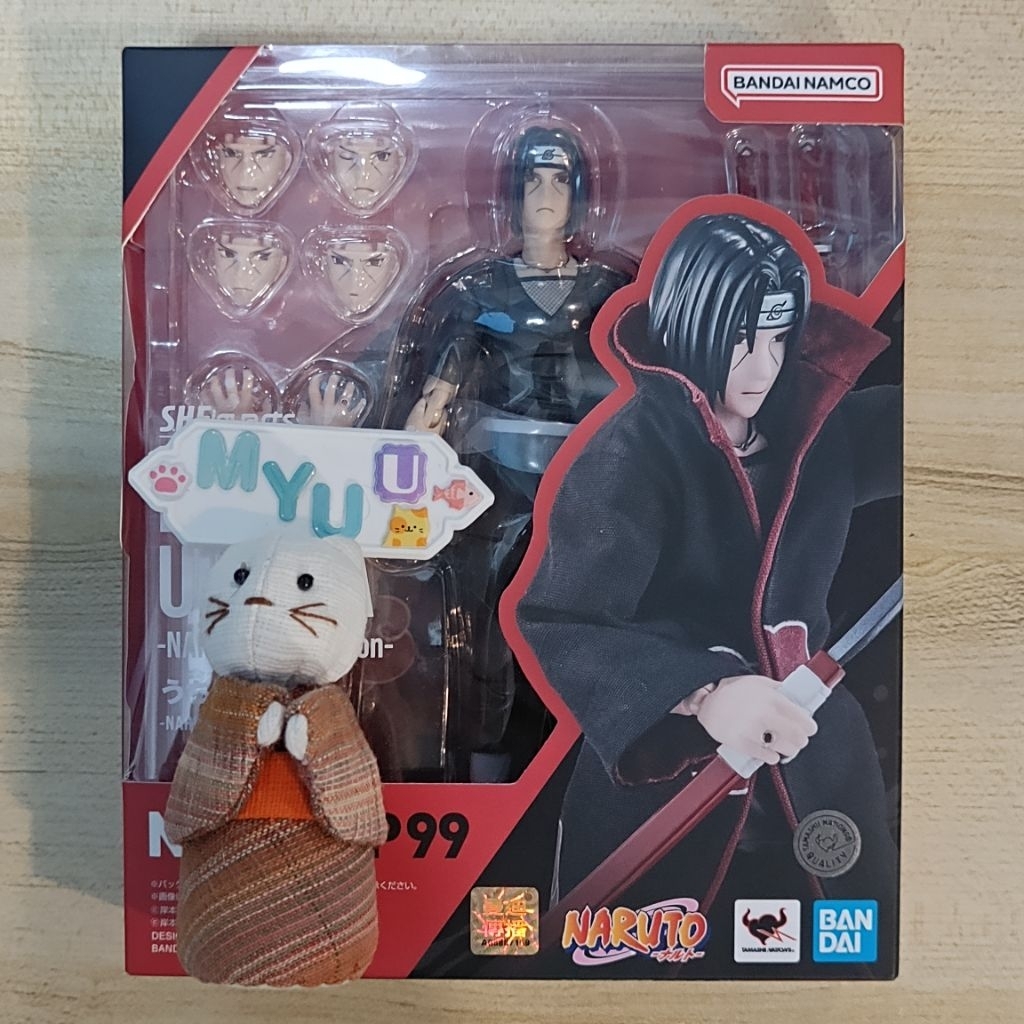 🙀 NEW Uchiha Itachi Narutop99 Naruto SHF S.H.Figuarts Figuarts Bandai นารูโตะ